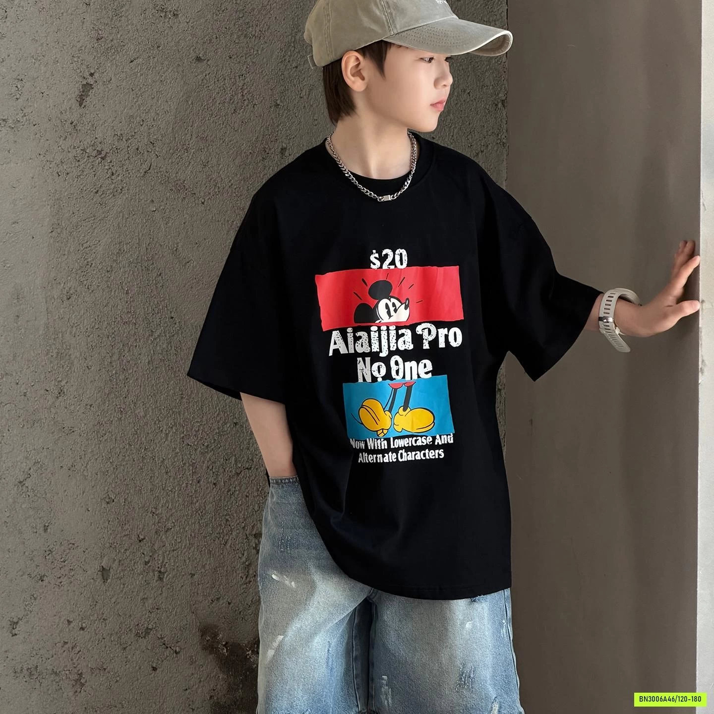 SÉT ÁO MICKEY QUẦN JEANS BT