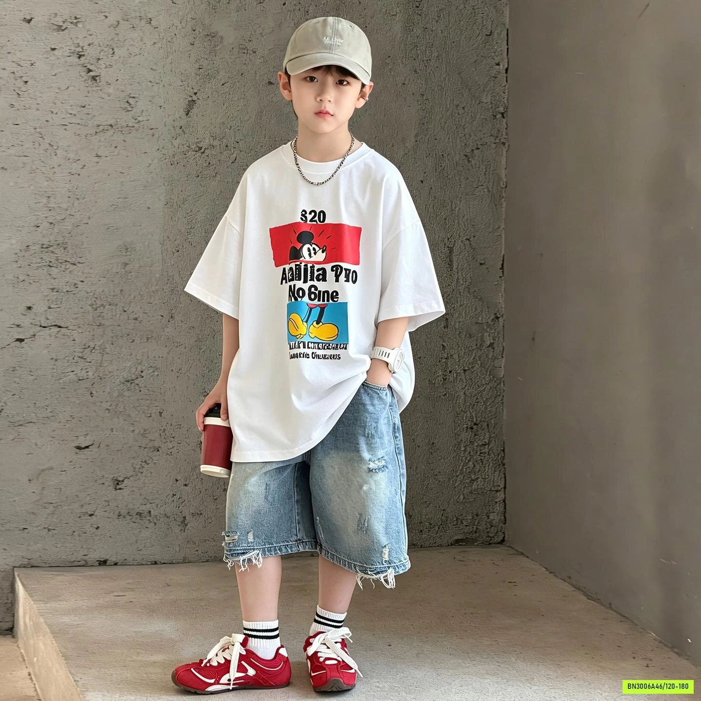 SÉT ÁO MICKEY QUẦN JEANS BT