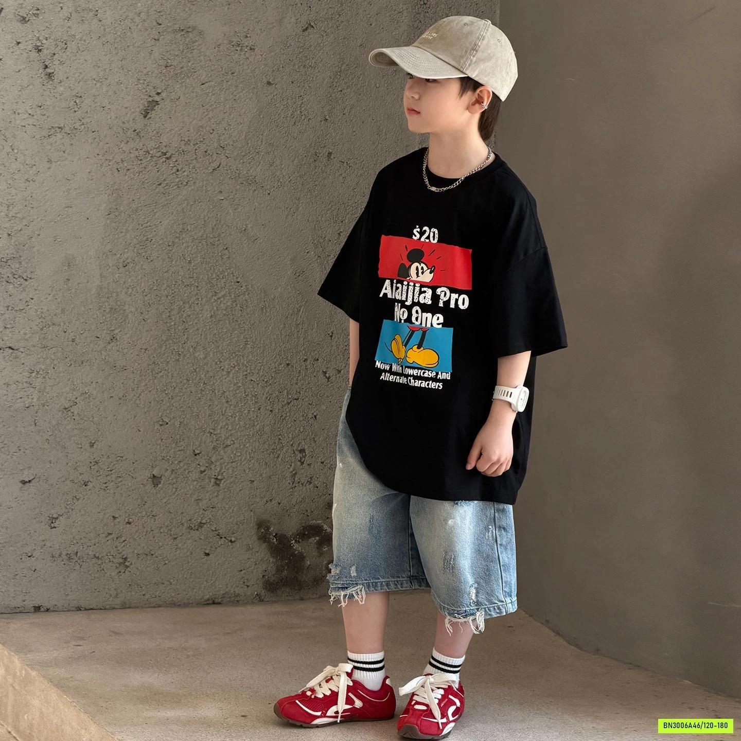 SÉT ÁO MICKEY QUẦN JEANS BT