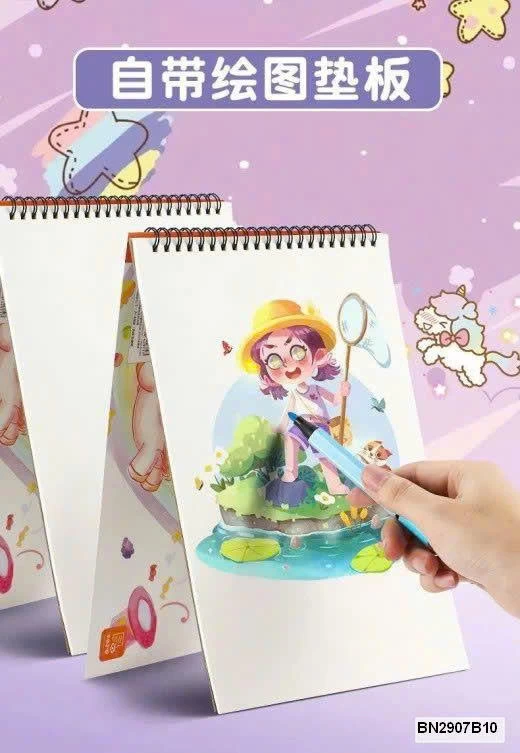 SET 4 QUYỂN VỞ VẼ A4 HÃNG DELI