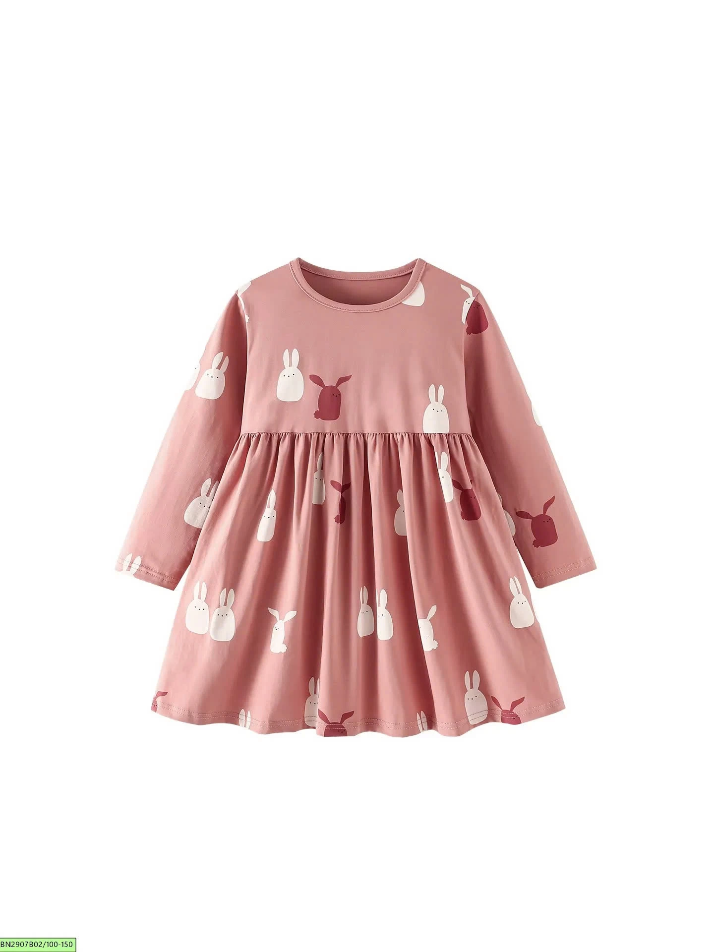 BST ĐẦM COTTON DÀI TAY MALWEE