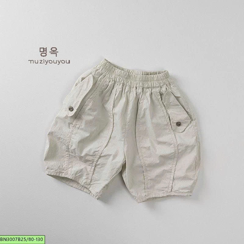 QUẦN SHORT HÀN QUỐC DÁNG BOMBER