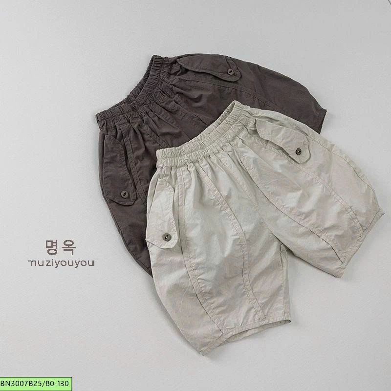 QUẦN SHORT HÀN QUỐC DÁNG BOMBER