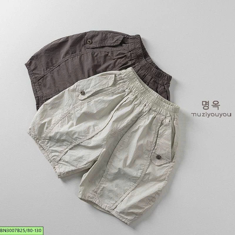 QUẦN SHORT HÀN QUỐC DÁNG BOMBER