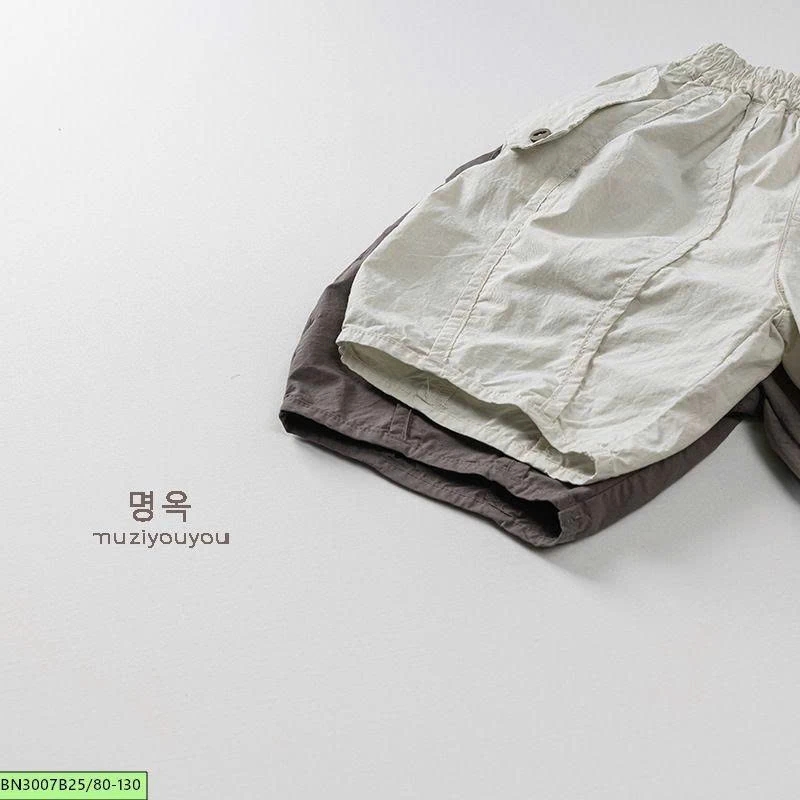 QUẦN SHORT HÀN QUỐC DÁNG BOMBER
