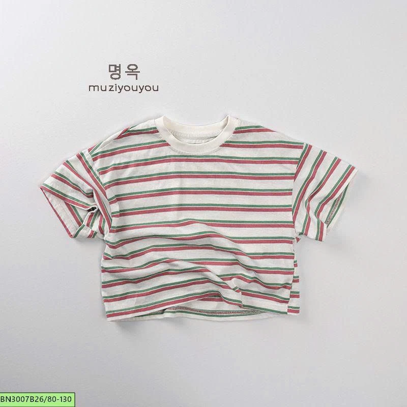 ÁO THUN KẺ NGANG XUẤT HÀN
