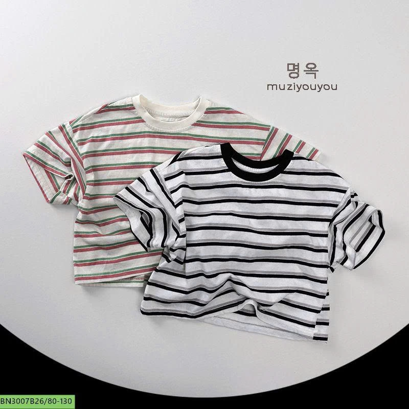 ÁO THUN KẺ NGANG XUẤT HÀN