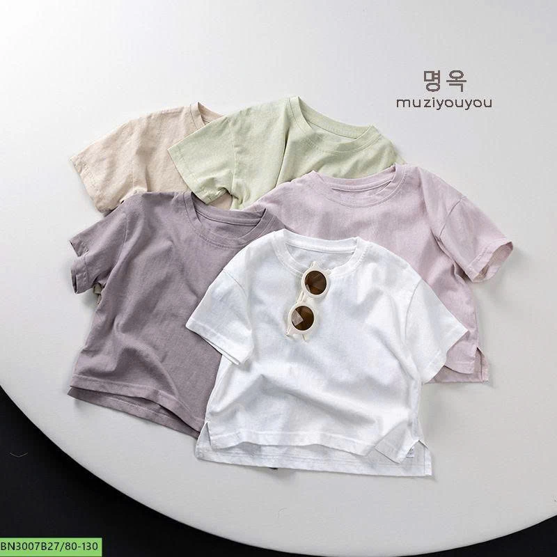 ÁO THUN TRƠN MÀU HÀN QUỐC
