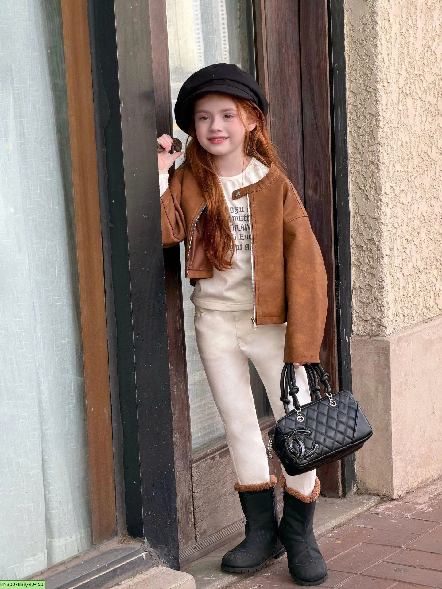 ÁO KHOÁC DA THỜI TRANG