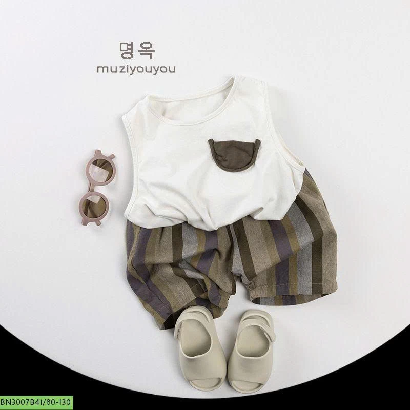 ÁO BA LỖ TÚI NGỰC