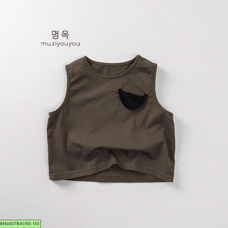ÁO BA LỖ TÚI NGỰC
