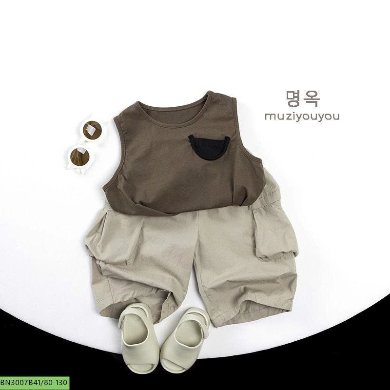ÁO BA LỖ TÚI NGỰC