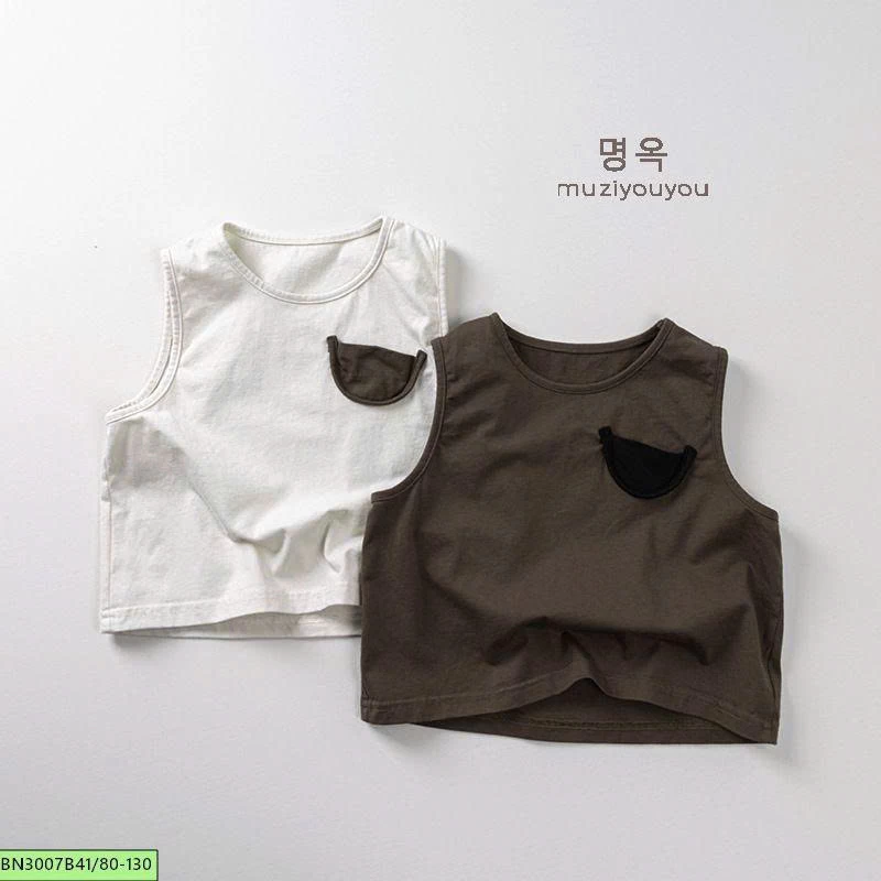 ÁO BA LỖ TÚI NGỰC