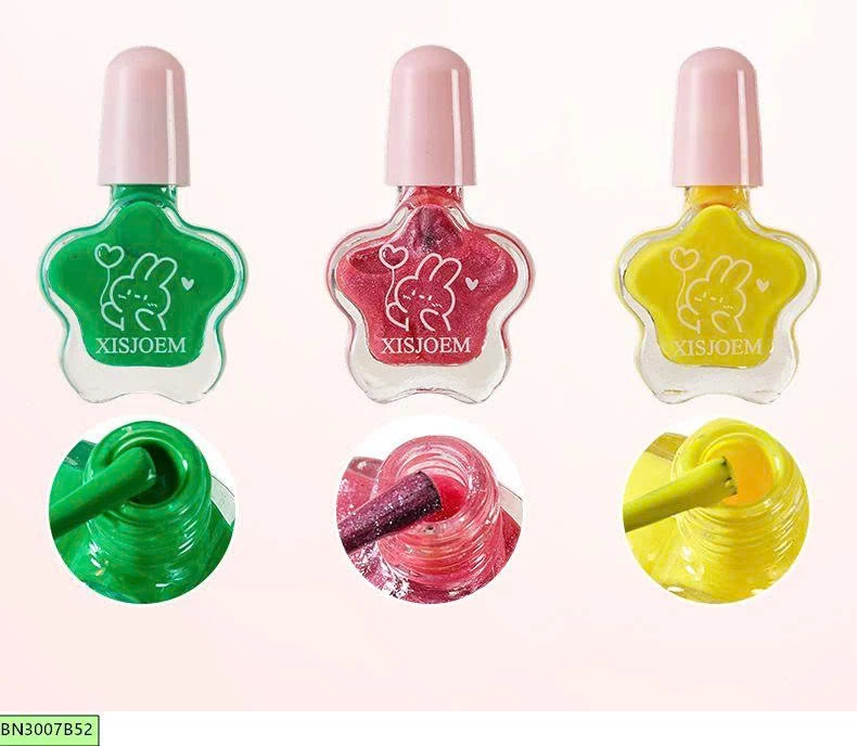 SÉT 6 LỌ SƠN MÓNG TAY CHO BÉ
