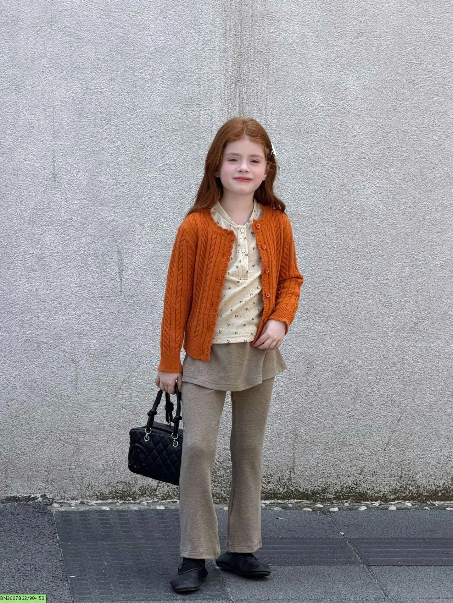 ÁO CARDIGAN LEN CHO BÉ GÁI