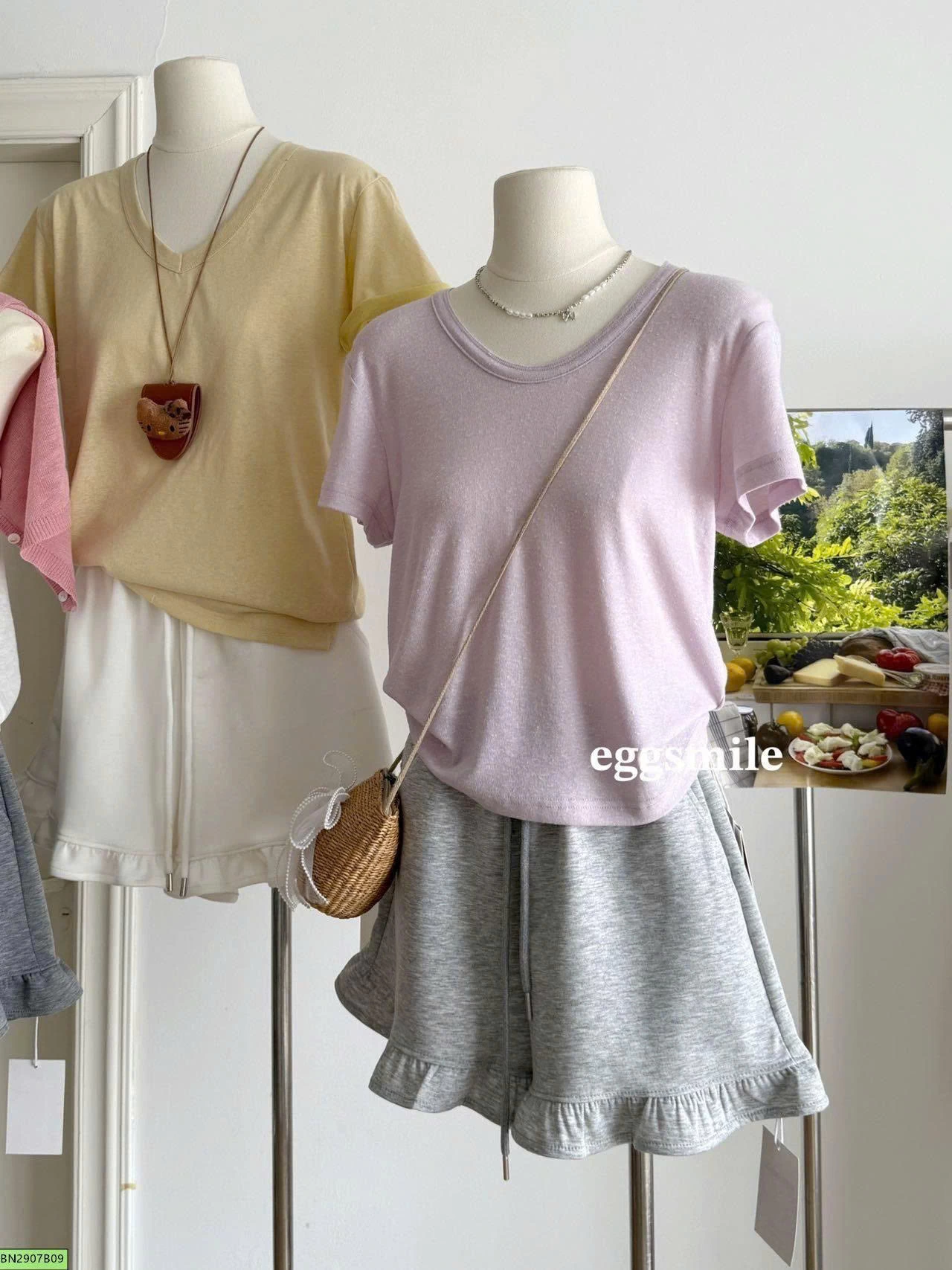 QUẦN SHORT COTTON VIỀN BÈO