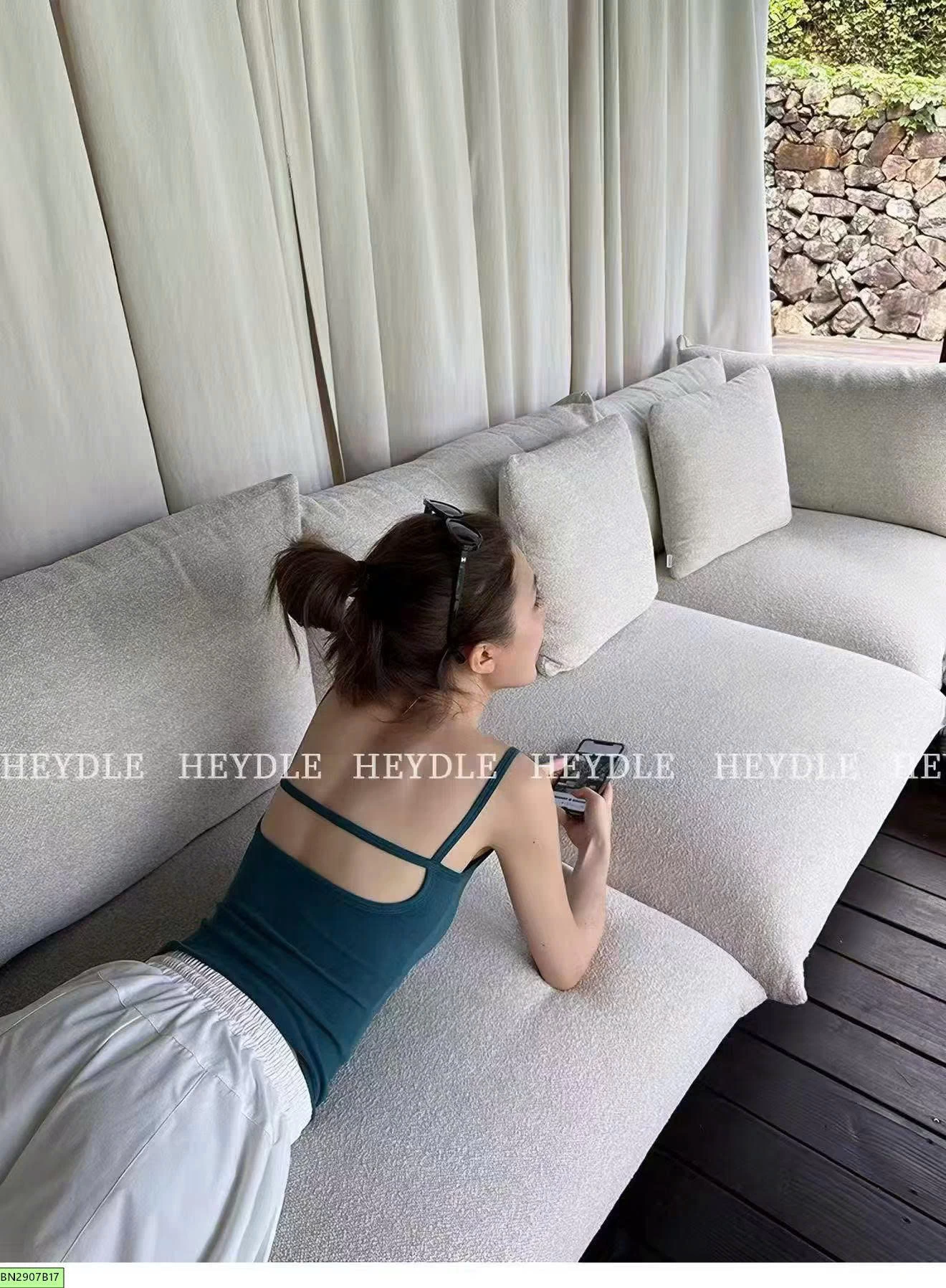 ÁO COTTON 2 DÂY NỮ