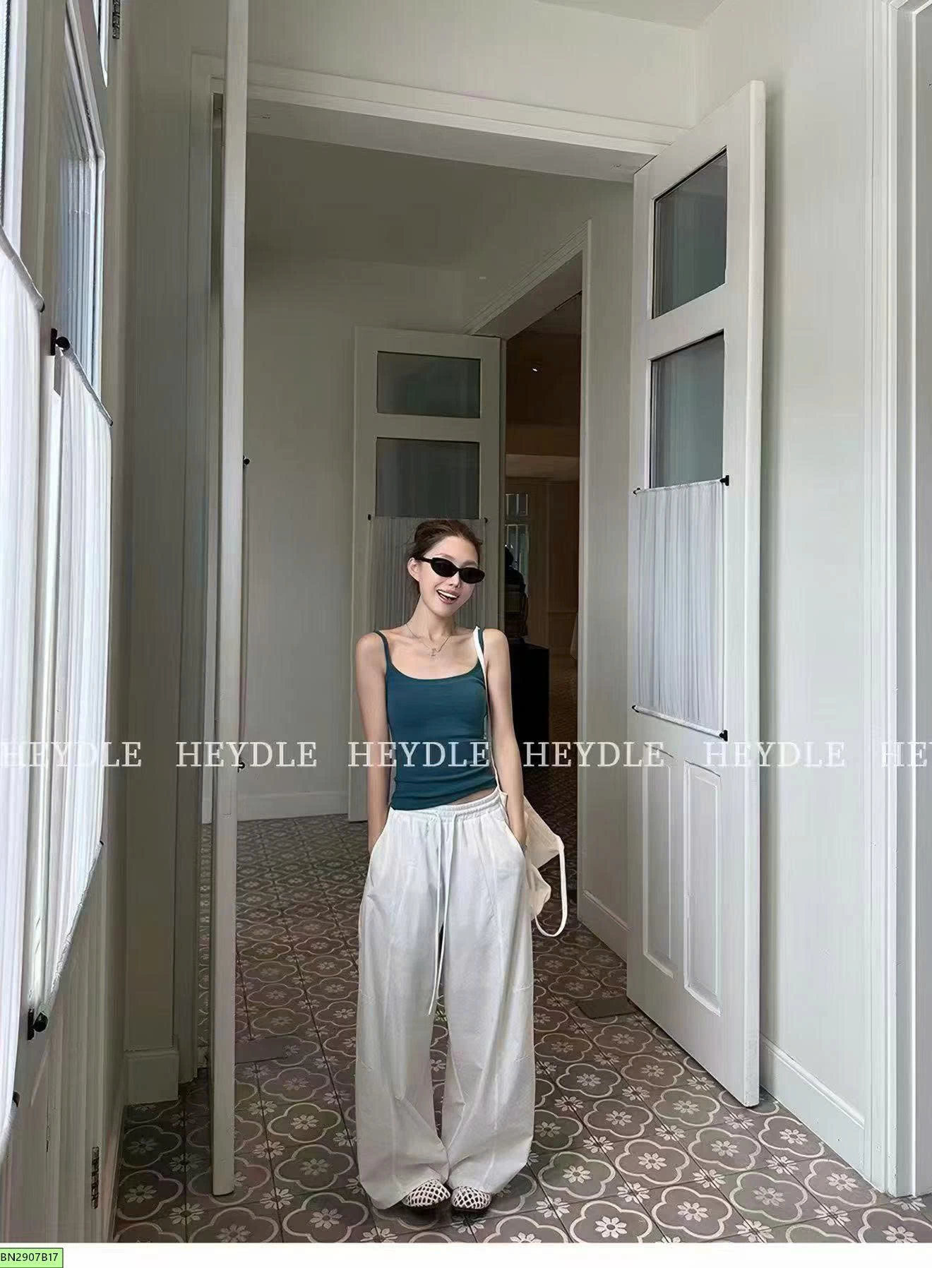 ÁO COTTON 2 DÂY NỮ