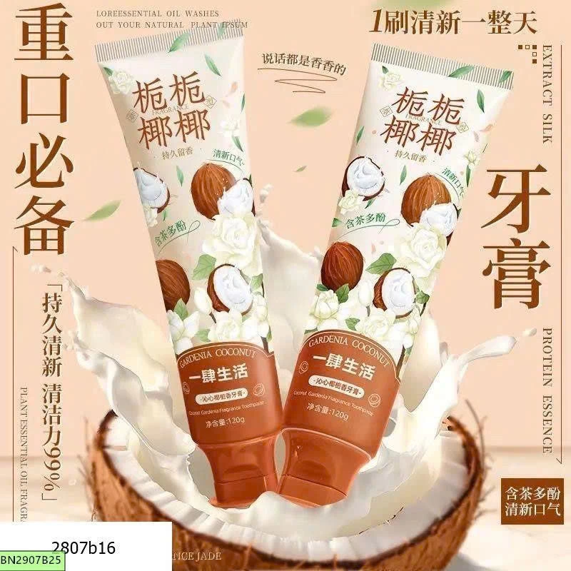 COMBO 3TUYP KEM ĐÁNH RĂNG DẦU DỪA