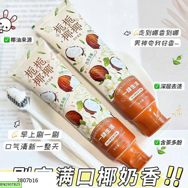 COMBO 3TUYP KEM ĐÁNH RĂNG DẦU DỪA