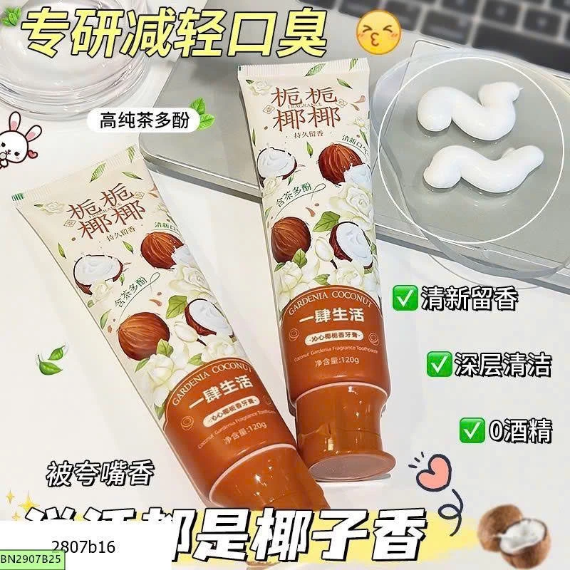 COMBO 3TUYP KEM ĐÁNH RĂNG DẦU DỪA