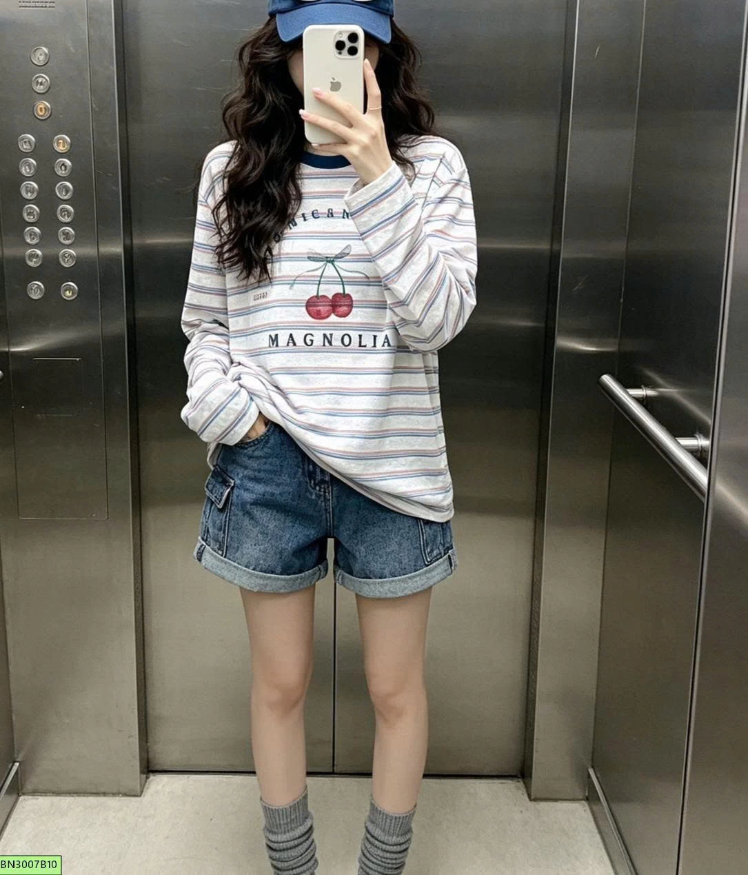 ÁO THUN MỎNG KẺ CHERY