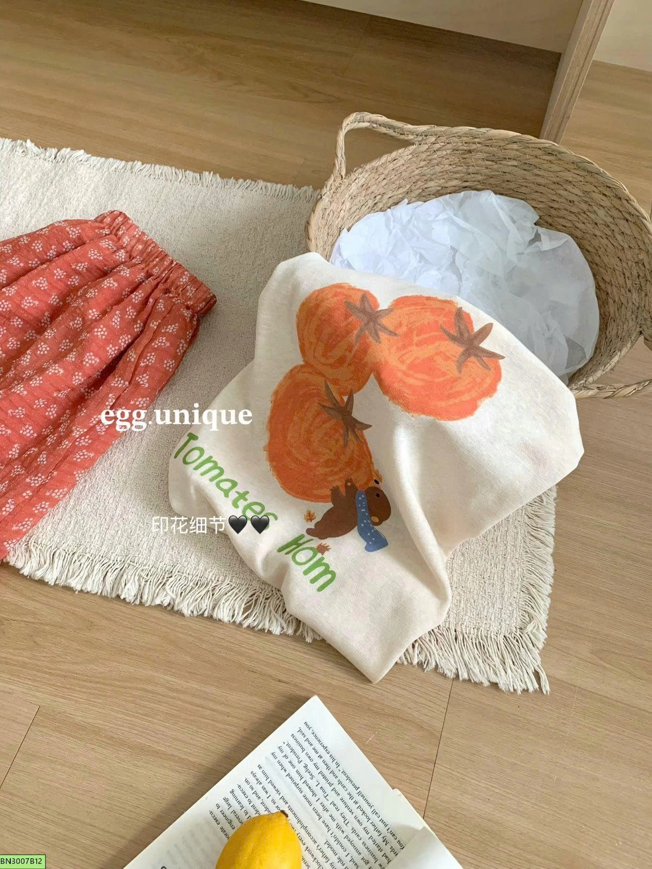 ÁO THUN BÍ NGÔ NGẮN TAY