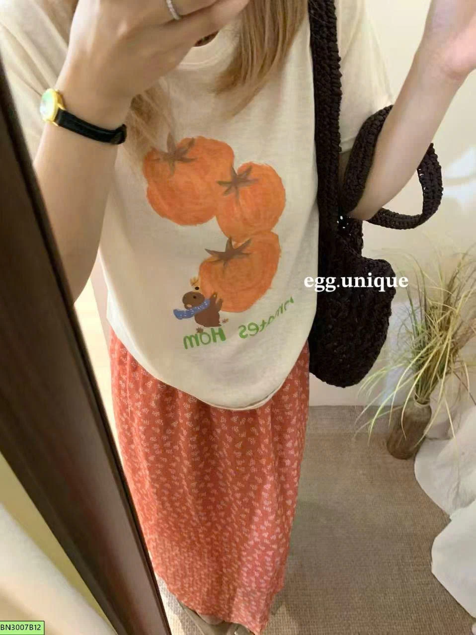 ÁO THUN BÍ NGÔ NGẮN TAY