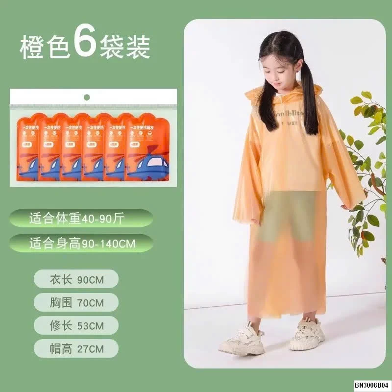 SET 06 ÁO MƯA GIẤY 1 LẦN