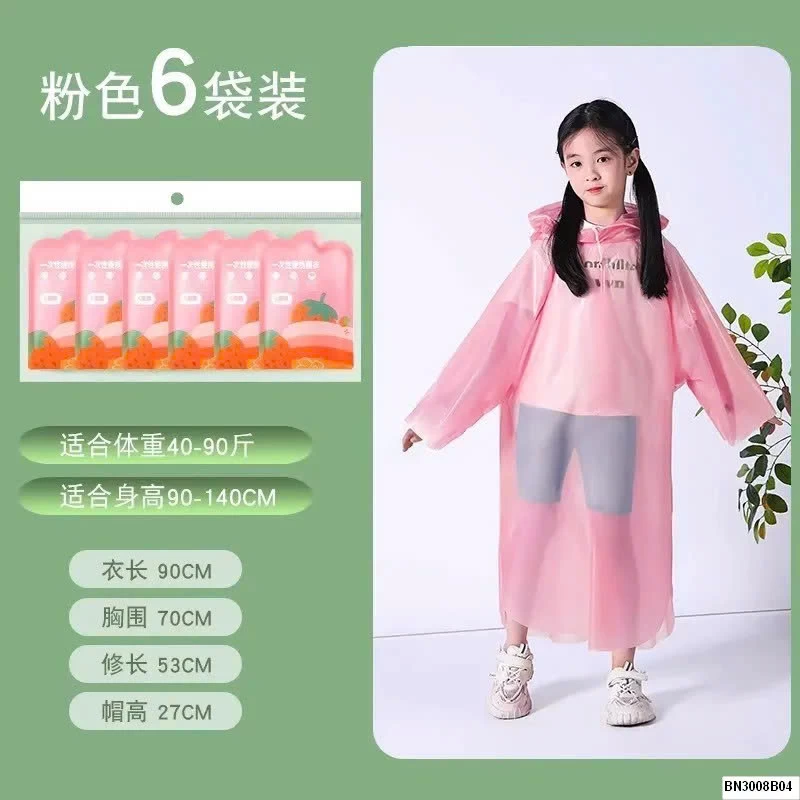 SET 06 ÁO MƯA GIẤY 1 LẦN