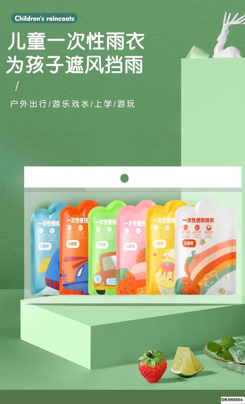 SET 06 ÁO MƯA GIẤY 1 LẦN