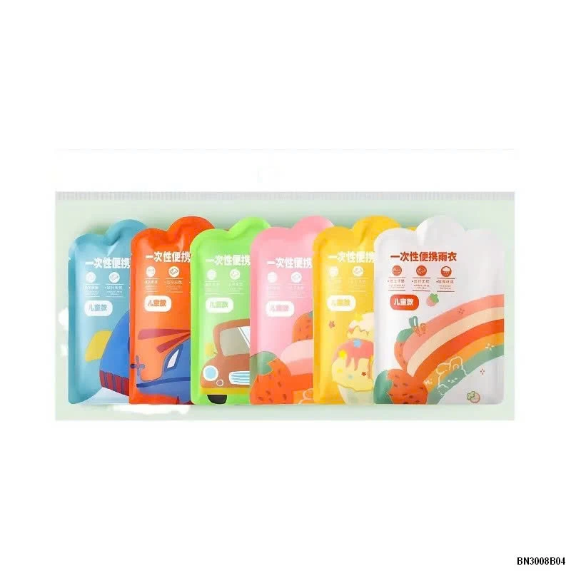 SET 06 ÁO MƯA GIẤY 1 LẦN