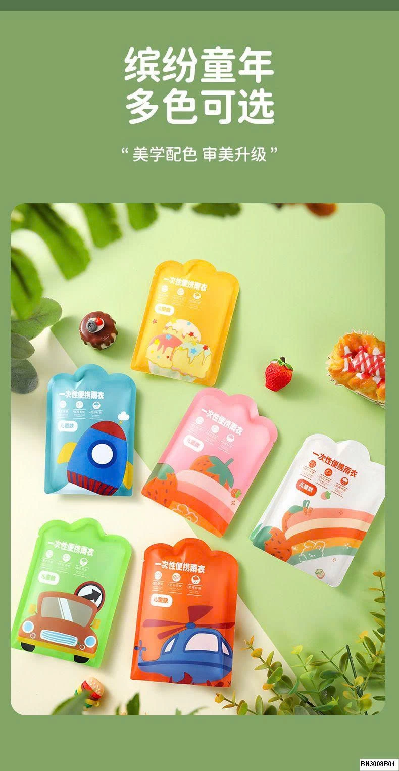 SET 06 ÁO MƯA GIẤY 1 LẦN