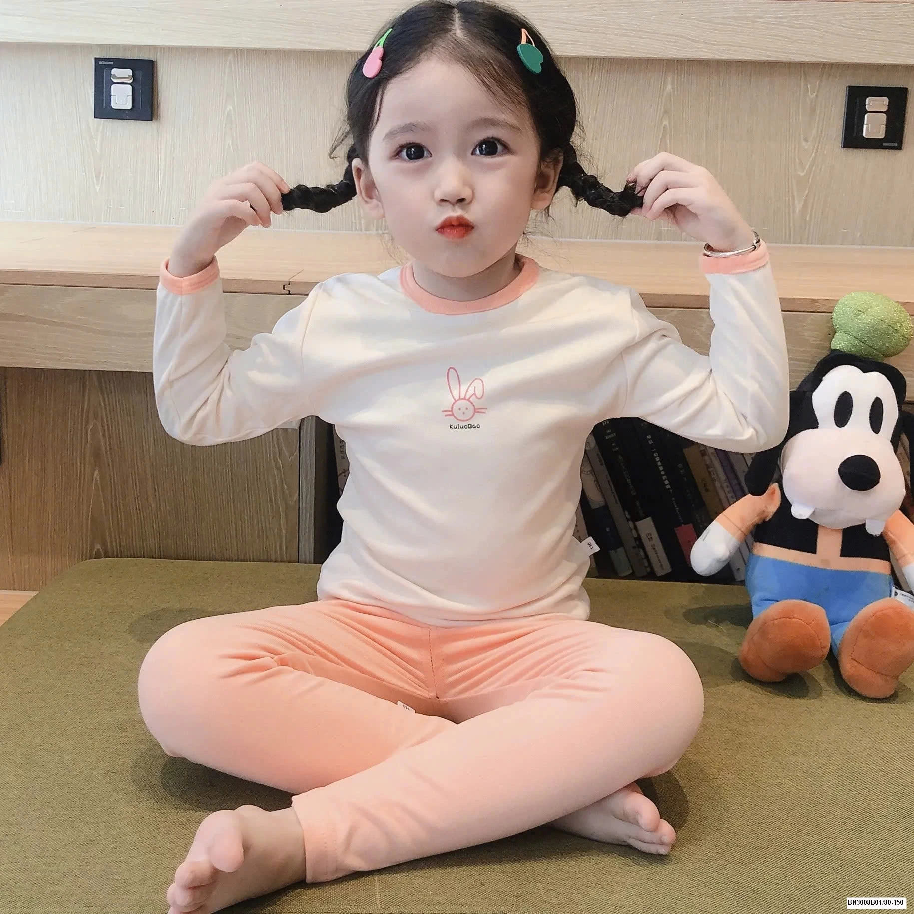 BỘ COTTON THU ĐÔNG CHO BÉ