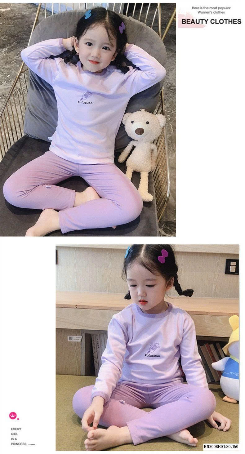 BỘ COTTON THU ĐÔNG CHO BÉ