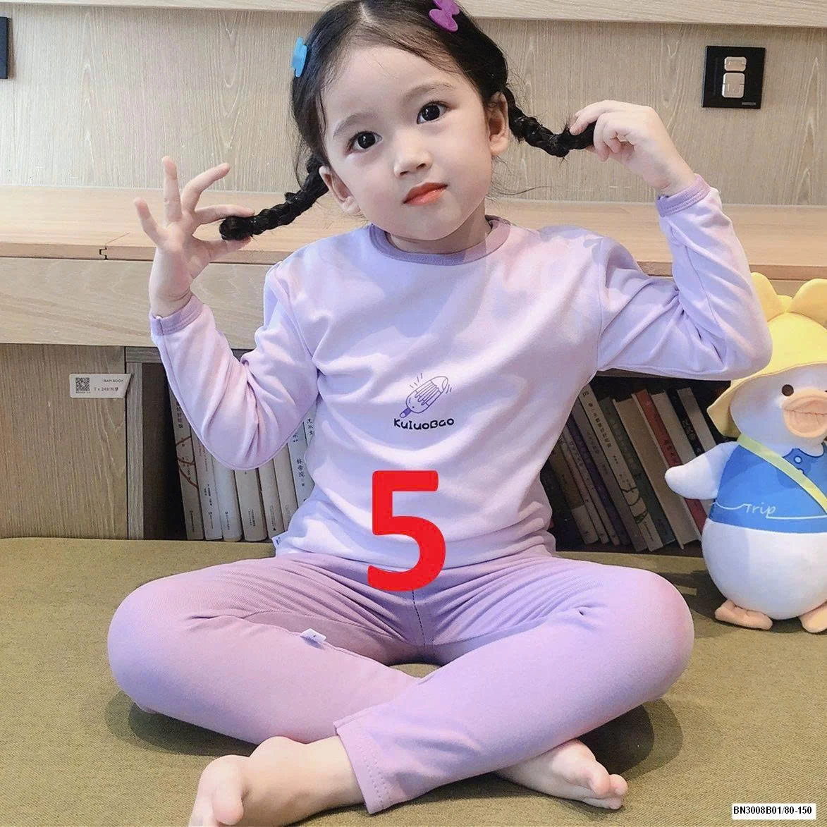 BỘ COTTON THU ĐÔNG CHO BÉ