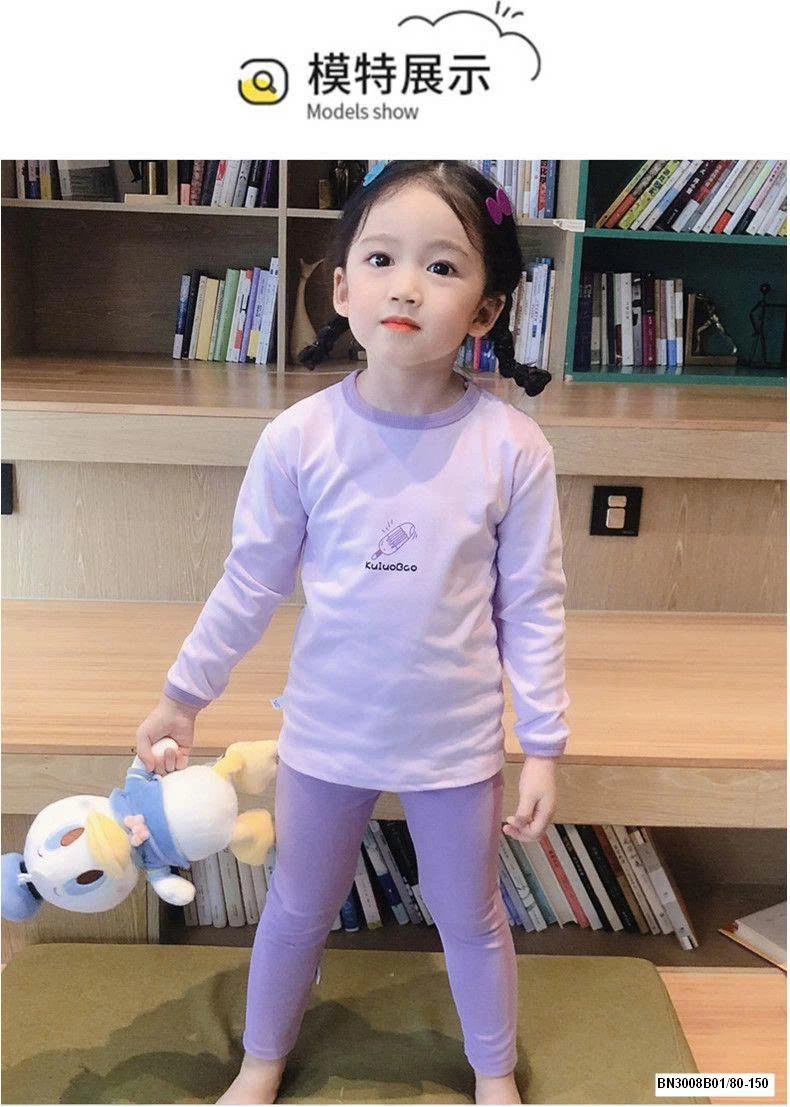 BỘ COTTON THU ĐÔNG CHO BÉ