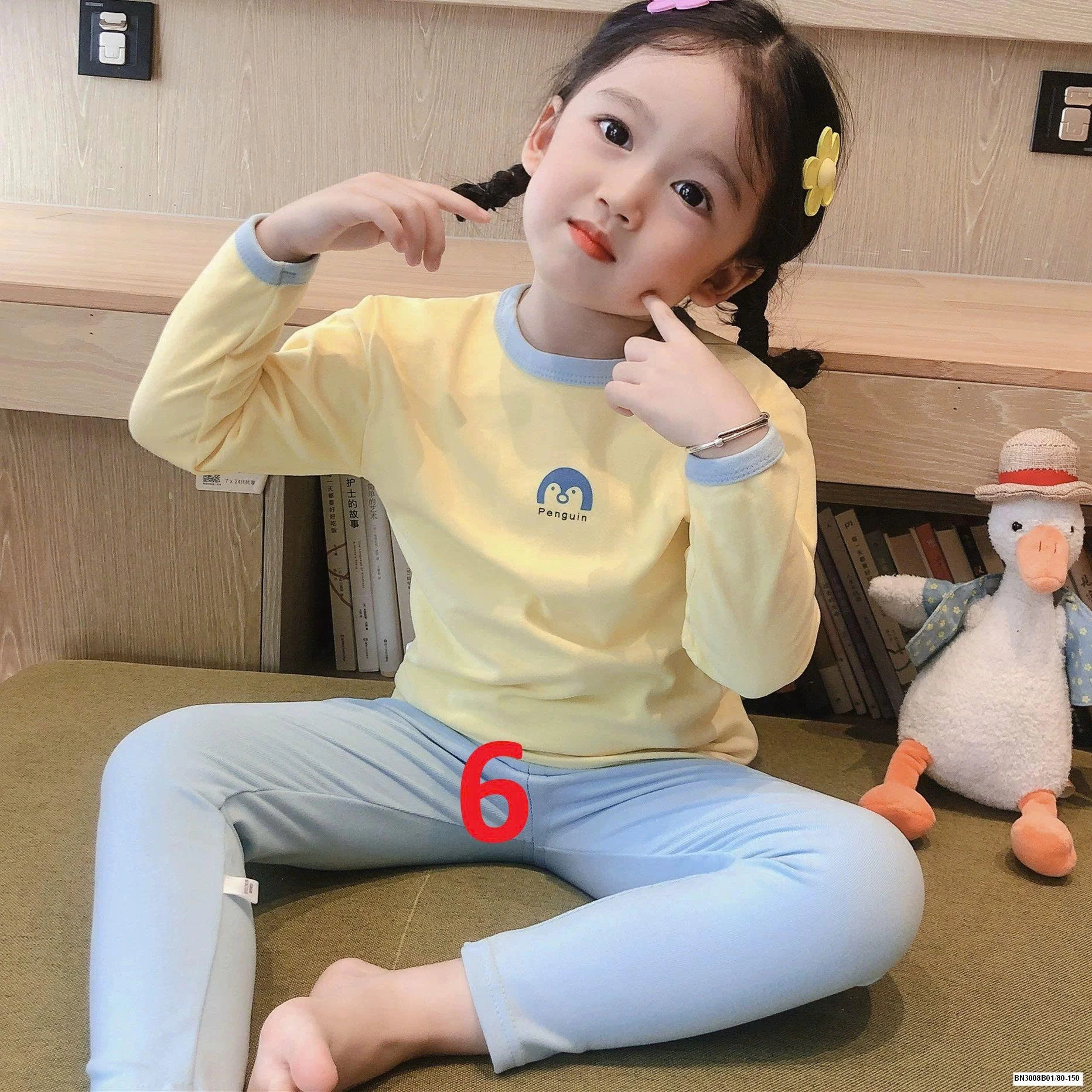 BỘ COTTON THU ĐÔNG CHO BÉ