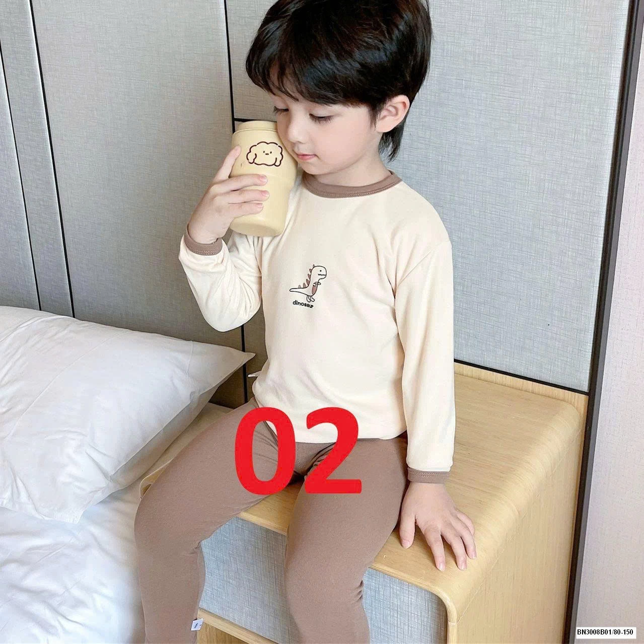 BỘ COTTON THU ĐÔNG CHO BÉ