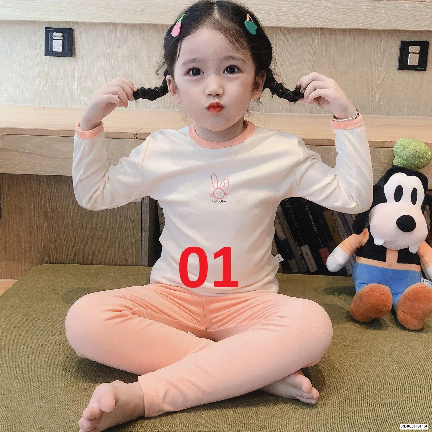 BỘ COTTON THU ĐÔNG CHO BÉ