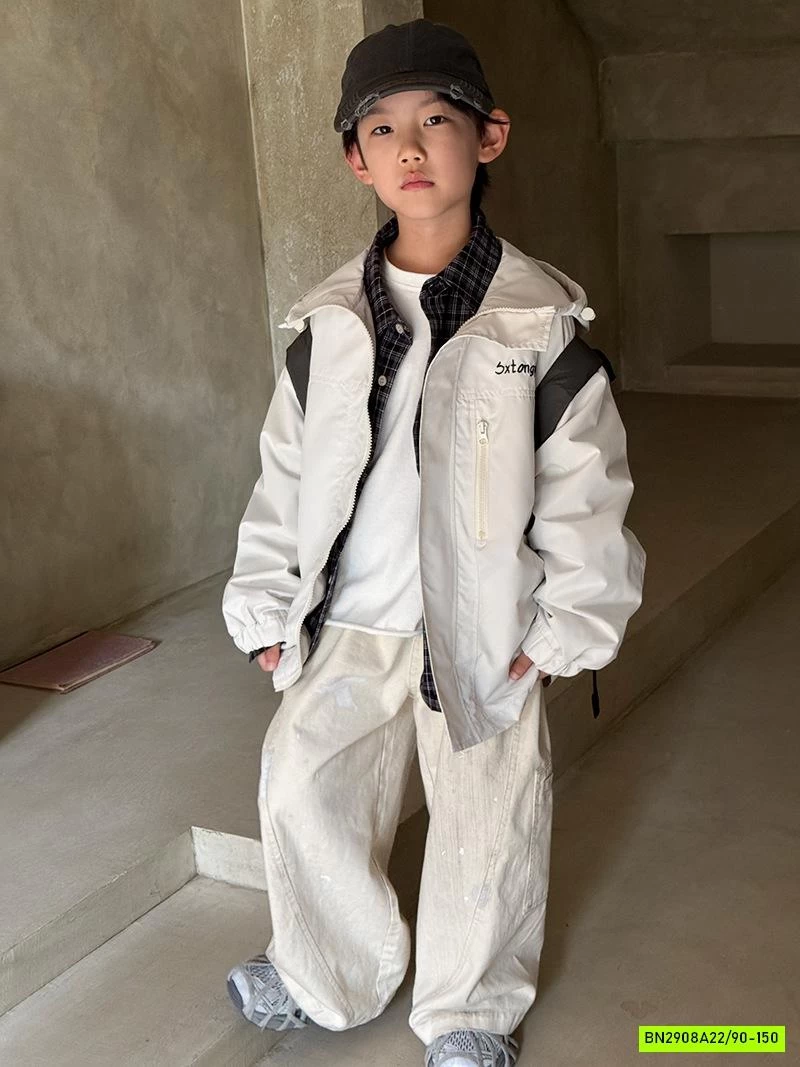 KHOÁC GIÓ LIỀN MŨ XSTONGPIN