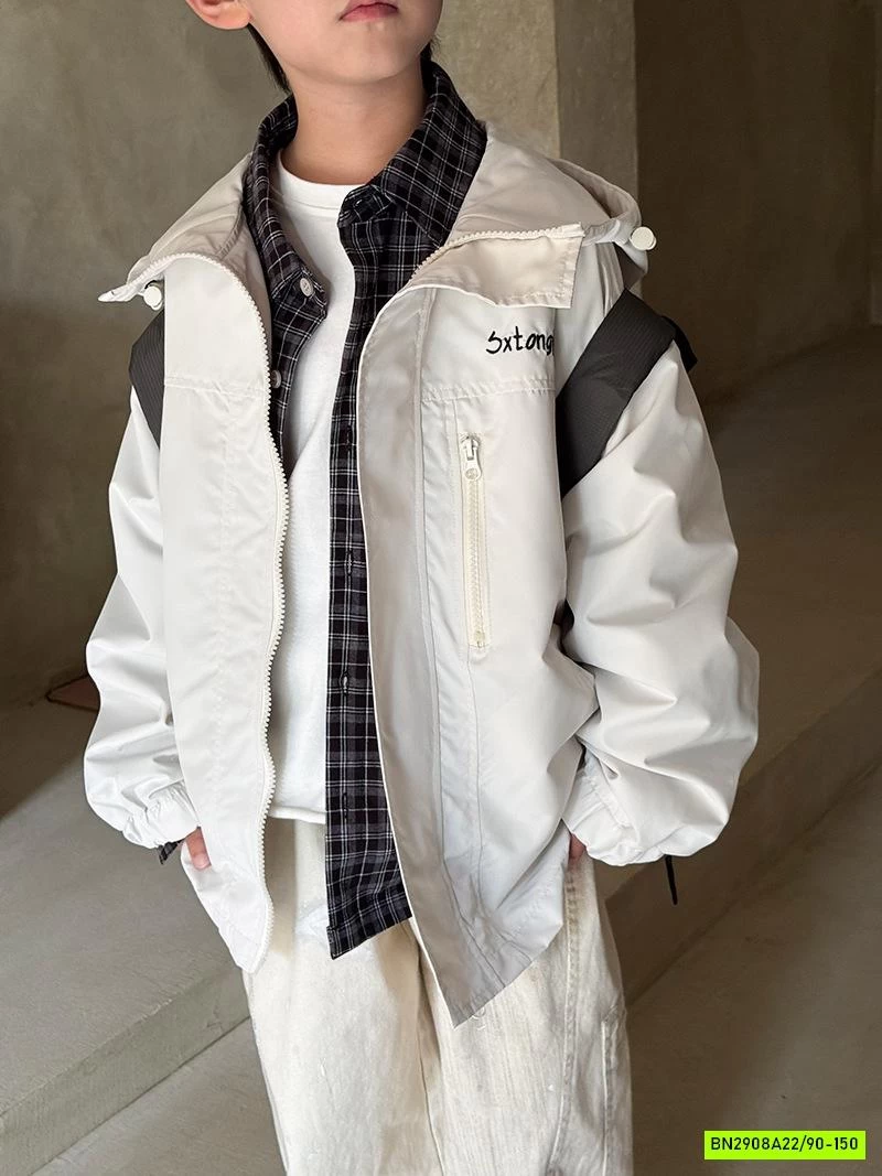 KHOÁC GIÓ LIỀN MŨ XSTONGPIN