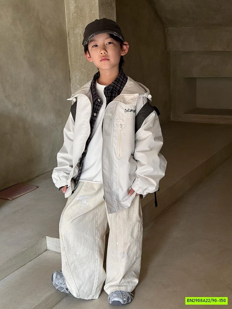 KHOÁC GIÓ LIỀN MŨ XSTONGPIN