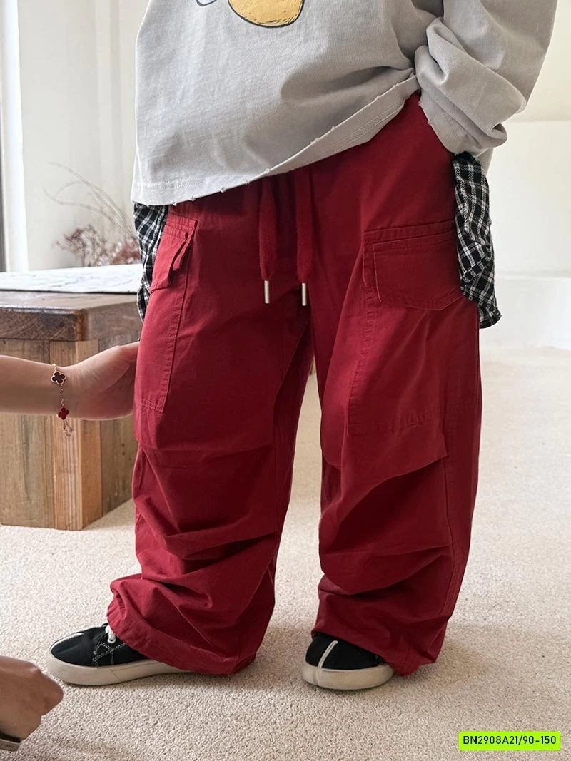 QUẦN JOGGER TÚI HỘP ĐỎ