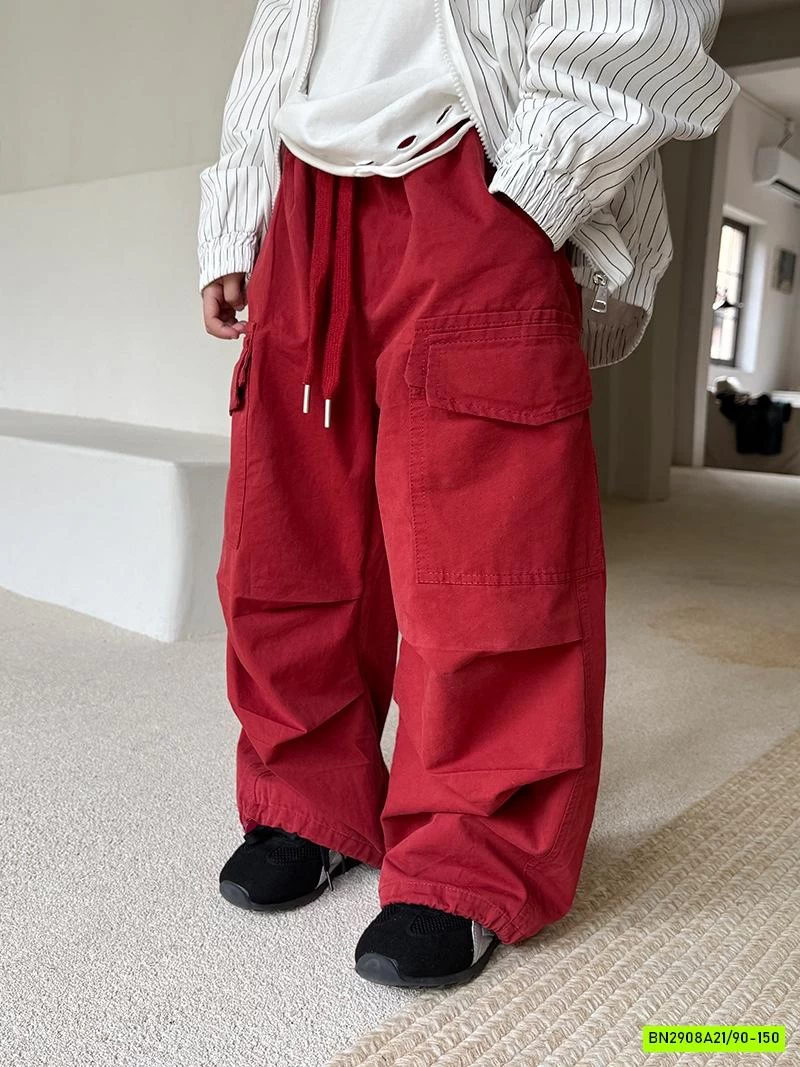 QUẦN JOGGER TÚI HỘP ĐỎ