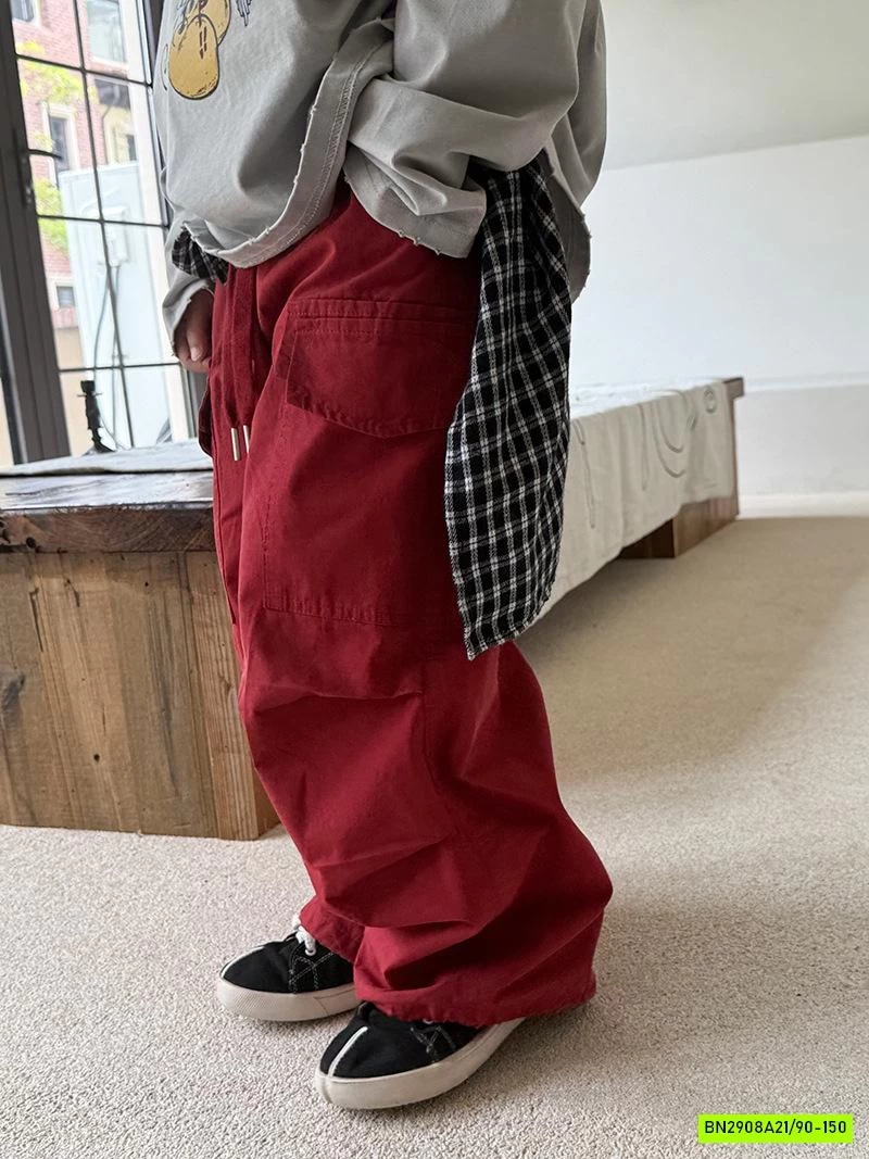 QUẦN JOGGER TÚI HỘP ĐỎ