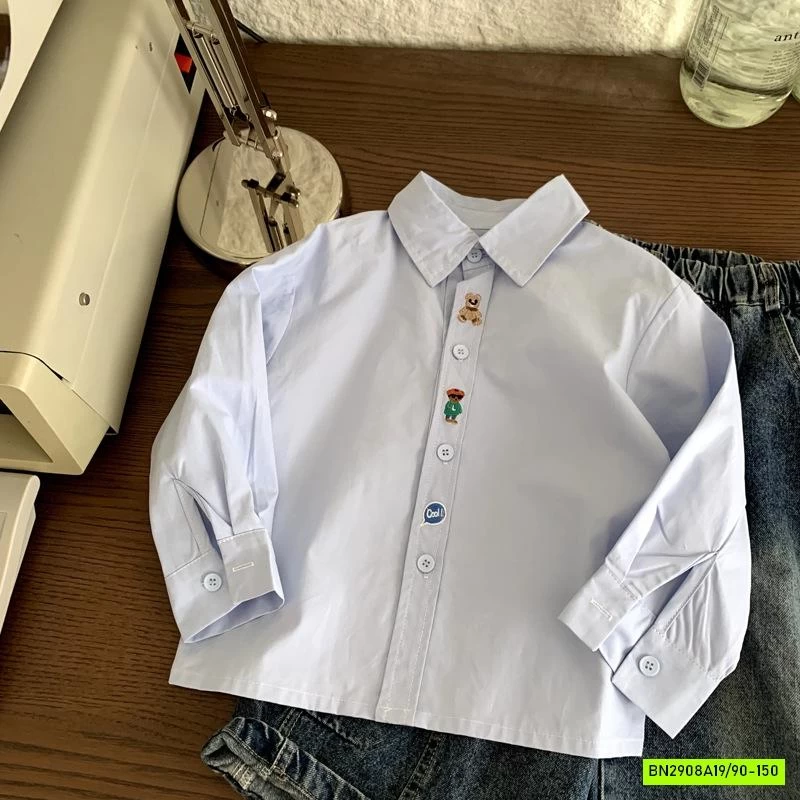 SƠ MI CỔ ĐỨC DÀI TAY