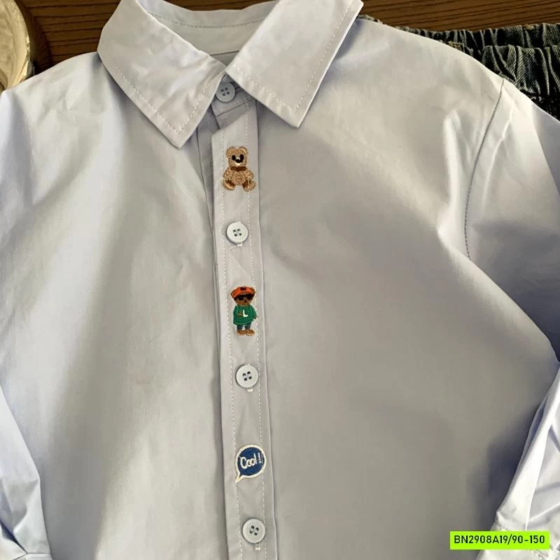 SƠ MI CỔ ĐỨC DÀI TAY