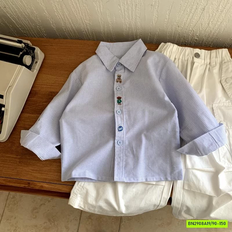 SƠ MI CỔ ĐỨC DÀI TAY