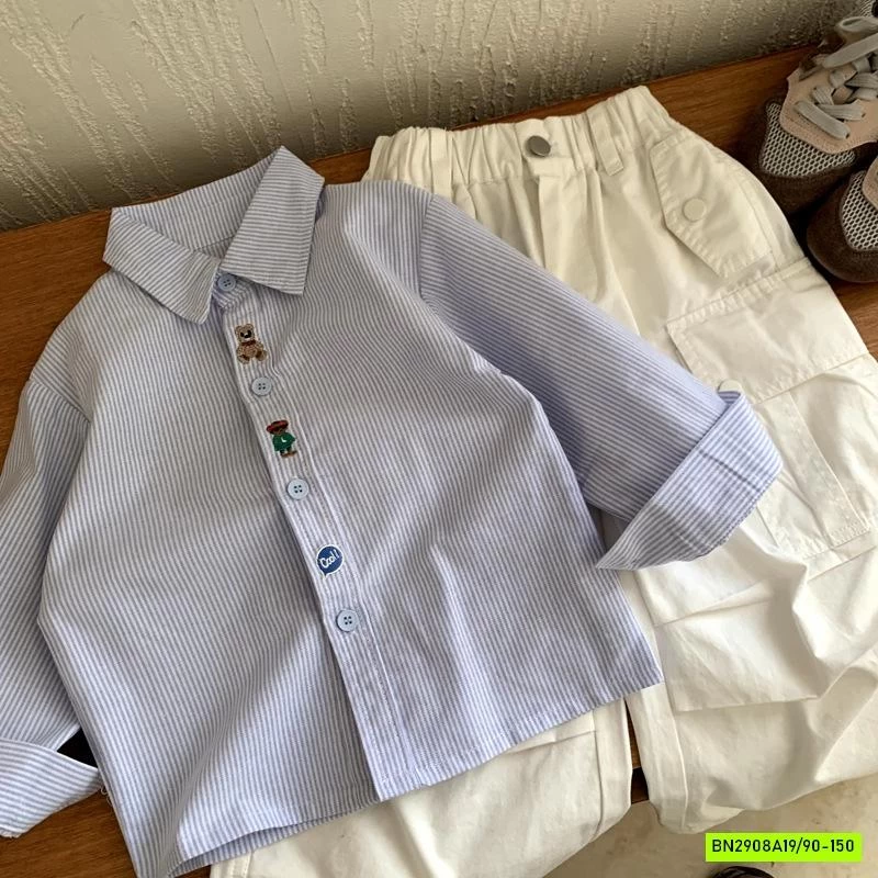 SƠ MI CỔ ĐỨC DÀI TAY